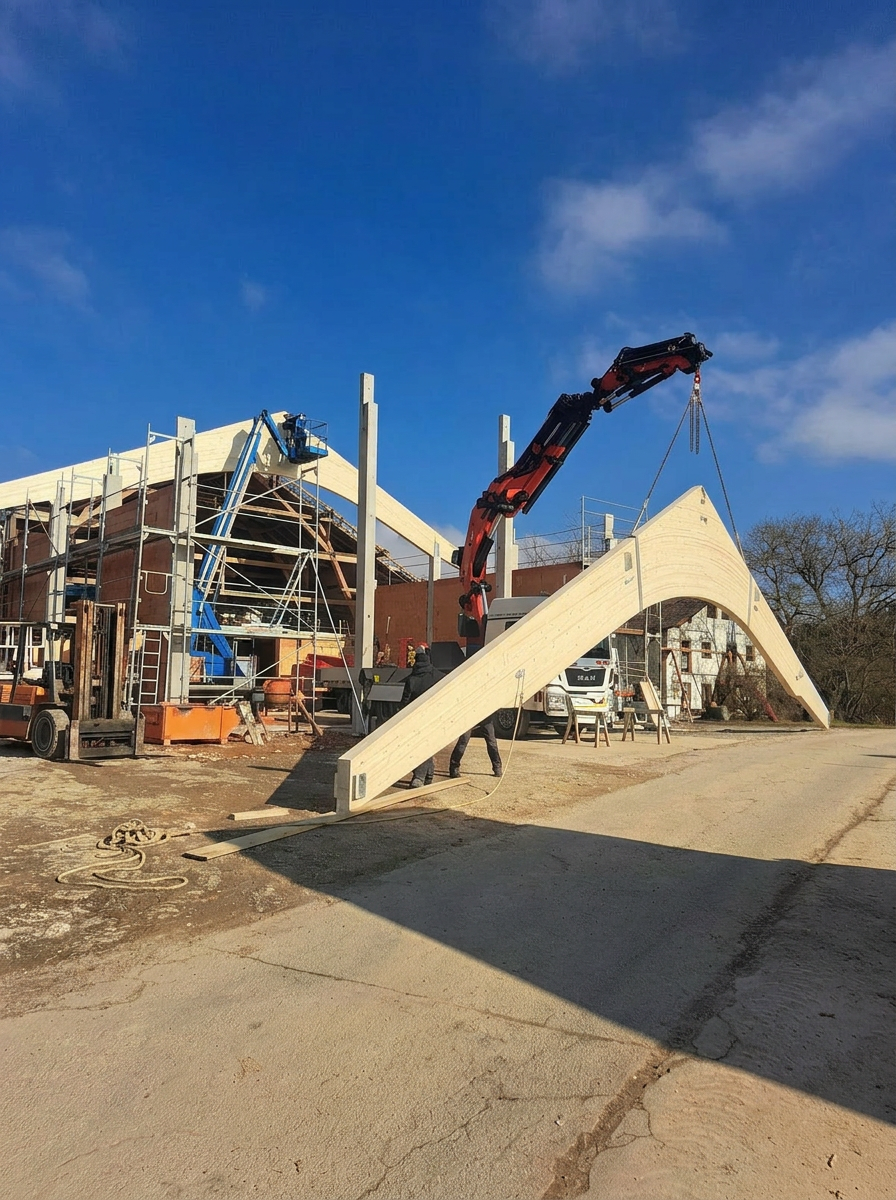 Hallenmontage